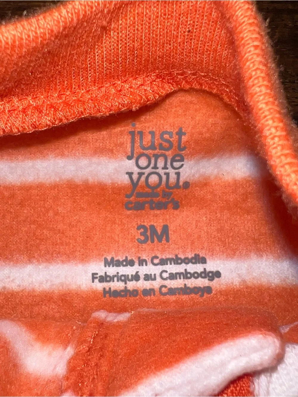 Carters carter orange